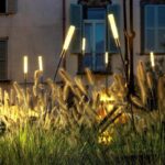 야외 방수형 태양열 리드 램프 안뜰 정원 지면 램프 발코니 빌라 서리 스틱 램프 장식용 잔디 램프 - 이미지 2