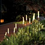 야외 방수형 태양열 리드 램프 안뜰 정원 지면 램프 발코니 빌라 서리 스틱 램프 장식용 잔디 램프 - 이미지 3