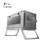 선택된 티타늄 스토브 소형 G 미니 나무 스토브 텐트 난방 접이식 휴대용 피크닉 야외 캠핑 바베큐 스토브 - 이미지 4