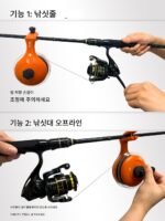 프리스티스 톱피쉬 루어 낚싯줄에 쉽게 걸고 뺄 수 있는 와인딩 장치 낚싯줄 와인딩 장치 - 이미지 3