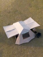 루프 13 자동텐트 2룸 1거실 캐노피 2인1실 야외 캠핑 1박 완전자동 무료 시공 - 이미지 4