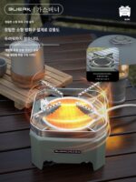새로운 적외선 스토브 헤드 야외 휴대용 카세트 스토브 캠핑 피크닉 장비 가스 스토브 분할 방풍 - 이미지 5