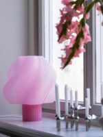 스웨덴 수입 Creme atelier 아이스크림 램프 크림 스타일 분위기 야간 조명 크리에이티브 침대 옆 탁자 램프 침실 - 이미지 2