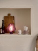 스웨덴 수입 Creme atelier 아이스크림 램프 크림 스타일 분위기 야간 조명 크리에이티브 침대 옆 탁자 램프 침실 - 이미지 5