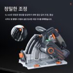 Saw Source 트랙 톱 선형 가이드 석고 보드 V-홈 브러시리스 무진동 휴대용 다각도 절단 패널 톱 - 이미지 4