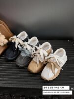 7CM 키높이 여성화 정품가죽 두꺼운 밑창 덱순화 2025년 초봄 스타일 더블 끈 포레스트 검프화 캐주얼 운동화