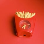 빈티지 일본식 감자튀김 알람시계가 정말 멋지네요 - 이미지 3