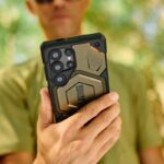 UAG는 삼성 S25 울트라 마그네틱 모바일 폰 케이스 낙하 방지 삼성 S25+ 풀커버 보호 커버 에어백 하드 쉘 Magsafe 비즈니스 케블라 고급 탄소 섬유 남성 및 여성 경량에 적합합니다. - 이미지 4