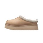 UGG W TAZZ 편안하고 다용도 두꺼운 밑창 여성용 슬리퍼 레이지 슈즈 스노우 부츠 1122553-SAN - 이미지 5