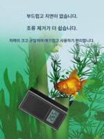 올드피셔맨 온도표시 어항 자석 브러시 초강력 세척 유물 유리 내부 벽 청소 세척 브러시 온도계 - 이미지 4