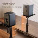 유명 오디오 스탠드 데스크탑 배치 랙은 들어 올려서 스피커 랙 삼각대 서라운드 클램프 테이블 오디오 베이스로 이동할 수 있습니다. - 이미지 4