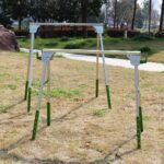 접이식 금속 톱말 고정 톱말 하중 지지 250KG 다기능 철 휴대용 실내 작업대 - 이미지 2