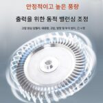 XGB 고압 소용돌이 팬 220V 강력한 연못 산소화 고전력 산업용 380V 송풍기 터빈 공기 펌프 - 이미지 3