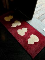 ARISUSPACE 호박이 축복을 가져다줍니다. 새로운 중국 스타일 한정판 터프팅 홈 카펫 바닥 매트, 고급 디자인