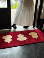 ARISUSPACE 호박이 축복을 가져다줍니다. 새로운 중국 스타일 한정판 터프팅 홈 카펫 바닥 매트, 고급 디자인 - 이미지 2