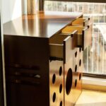 Mrng Cat Ning Diary Damon 더블 고양이 화장실 캐비닛 레트로 이동식 통합 디자인 화장실 발코니 캐비닛 고양이 캐비닛 - 이미지 5