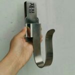 선반 작업자 목공 다목적 후크 허리 랙 단일 후크 순백색 스테인리스 스틸 소재 두꺼워진 기타 전기 렌치 - 이미지 3