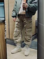 1년간 개발된 제품, 지금 바로 구매하세요! Season1 코코넛 950 카니예 웨스트 스키 부츠 남성용 두꺼운 밑창 하이탑 스노우 부츠 - 이미지 2