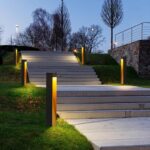 태양광 지면등, 야외 방수 잔디등, 야외 정원등, 홈 빌라 정원등, 정원 조경등 - 이미지 4