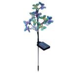 태양광 나비 조명 플러그인 잔디 조명 야외 방수 정원 조명 가정 정원 조경 분위기 레이아웃 장식 - 이미지 5