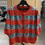 *CC코리아 카운터 구매*25 여름 베네통 니치 패턴 스웨터 BAKC53-531 3-7