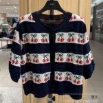 *CC코리아 카운터 구매*25 여름 베네통 니치 패턴 스웨터 BAKC53-531 3-7 - 이미지 4