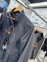 루루 플랫 교체용 스크래치 방지 내마모성 발수 남성 스포츠 아웃도어 레저 통근 스탠드 칼라 재킷 소프트 쉘 재킷 - 이미지 2