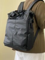 통근용 비즈니스 컴퓨터 가방 2025년 신상품 대용량 백팩 남녀 대학생 학교 가방 여행용 백팩 - 이미지 2