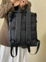 통근용 비즈니스 컴퓨터 가방 2025년 신상품 대용량 백팩 남녀 대학생 학교 가방 여행용 백팩 - 이미지 3