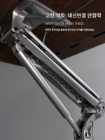 공압 리프팅 컴퓨터 테이블 스탠딩 워크벤치 홈 필기용 책상 소형 노트북 이동식 책상 - 이미지 3