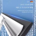 LHM 유리 세척 아티팩트 스테인리스 스틸 와이퍼 텔레스코픽 막대 가정용 고층 창문 청소 특수 세척 도구 - 이미지 2
