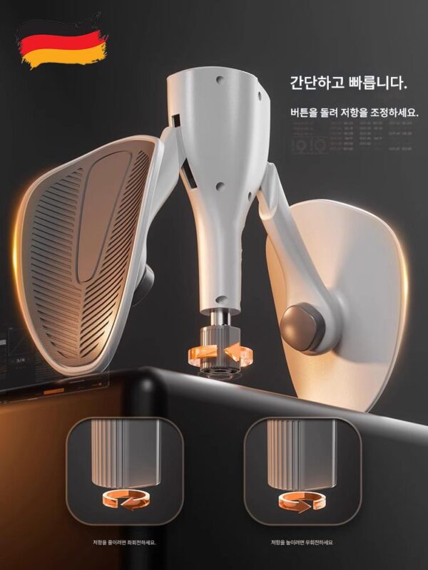 독일 골반저근 클램프 인공물 남녀 가정용 다기능 운동 허벅지 안쪽 케겔 PC 근육 트레이너