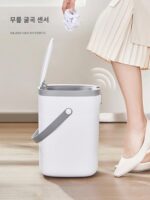 NST/나시다 지능형 유도 쓰레기통 가정용 대용량 거실 주방 욕실 자동 킥 버킷 - 이미지 2