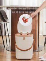 NST/나시다 지능형 유도 쓰레기통 가정용 대용량 거실 주방 욕실 자동 킥 버킷 - 이미지 3