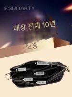 여성용 크로스바디 백 2025년 신상품 정품 가죽 대용량 소프트 가죽 중년 여성 숄더백 어머니 가방 - 이미지 4