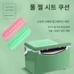 후지 낚시 박스 쿠션 미끄럼 방지 방수 접이식 쿠션 여름 통기성 쿠션 젤 의자 스툴 엉덩이 쿠션 - 이미지 2