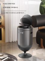 밀통 mrbin 스마트 센서 쓰레기통 홈 거실 주방 와인잔 전기 2025년 신제품 굽힘 없음 - 이미지 2