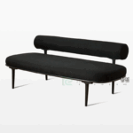 북유럽풍의 가벼운 고급 레스토랑 식탁 의자 심플 모던 거실 홈 등받이 더블 3개 소형 아파트 등받이 벤치 벤치 - 이미지 5