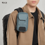 남성용 아웃도어 기능성 X-Pac 숄더백 동전 지갑 휴대용 크로스바디 휴대폰 가방 가슴 가방 등산 숄더 스트랩 가방 - 이미지 3