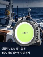 LED 물고기 유인등 탐조등 무선 간섭 방지 야외 방수 물고기 유인등 바다 낚시등 오징어 배 1000W