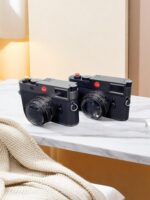 카메라 모형 시뮬레이션 복고풍 향수 고풍스러운 카메라 사진 소품 모델 룸 거실 서재 장식품 장식 - 이미지 2