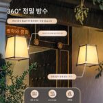 야외 샹들리에 빌라 게이트 샹들리에 중국식 안뜰 랜턴 일본식 복고풍 마당 처마 램프 복도 샹들리에 - 이미지 3