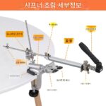 Ruixin rx009 고정 각도 칼날 연마기 숫돌 야외 주방 칼날 연마대 빠른 연마 - 이미지 5
