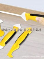 국경 간 품목 10종 코킹 도구 세트 유리 접착제 수리 스크레이퍼 스크레이퍼 실리콘 그라우트 스크레이퍼 모서리 채우기 - 이미지 3
