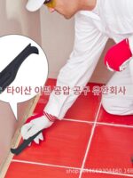 국경 간 품목 10종 코킹 도구 세트 유리 접착제 수리 스크레이퍼 스크레이퍼 실리콘 그라우트 스크레이퍼 모서리 채우기 - 이미지 4