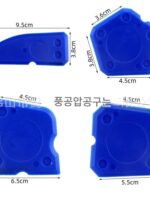 국경 간 품목 10종 코킹 도구 세트 유리 접착제 수리 스크레이퍼 스크레이퍼 실리콘 그라우트 스크레이퍼 모서리 채우기 - 이미지 5