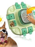 미국 KADTC 스마트 하운드 반려동물 슬로우 푸드 그릇 새는 음식 그릇 장치 개 사료 숨기기 교육용 장난감 반려동물 용품