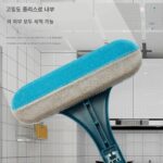 2025년 신형 스크린 윈도우 브러시 프리 세척 아티팩트 가정용 양면 윈도우 스크래핑 다기능 세척 브러시 다이아몬드 샌드 네트 - 이미지 3