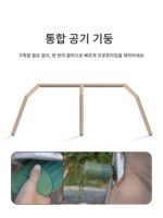 Shanyue 전자동 캐빈 팽창식 대형 텐트 캠핑 루프 캐노피 야외 캠핑 장비 전체 세트 캠핑 야간 - 이미지 2