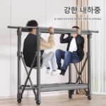 독일 2025년형 신형 알루미늄 합금 옷 건조대 접이식 실내/주방 발코니 리프트 가능 냉각 옷 건조대 - 이미지 5